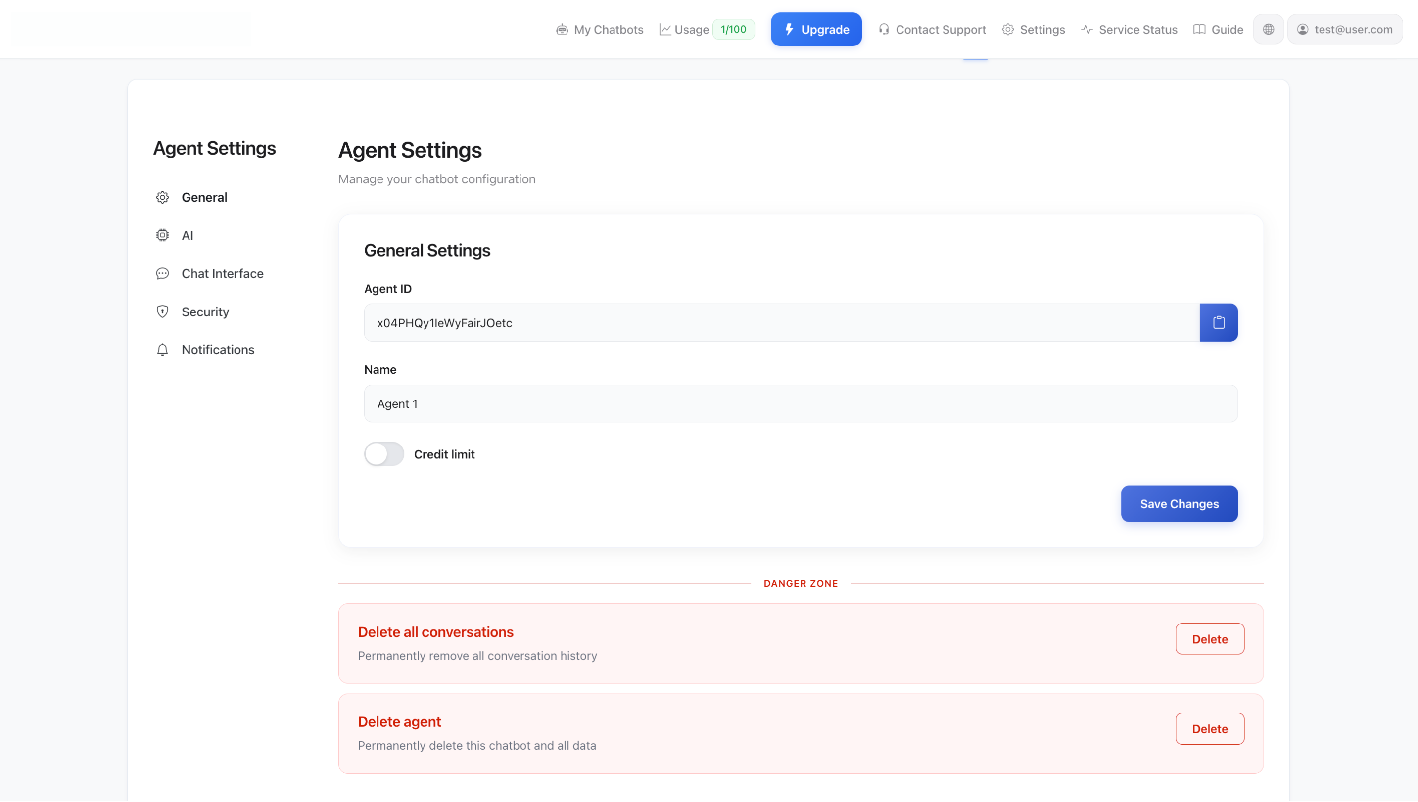 Generelle indstillinger