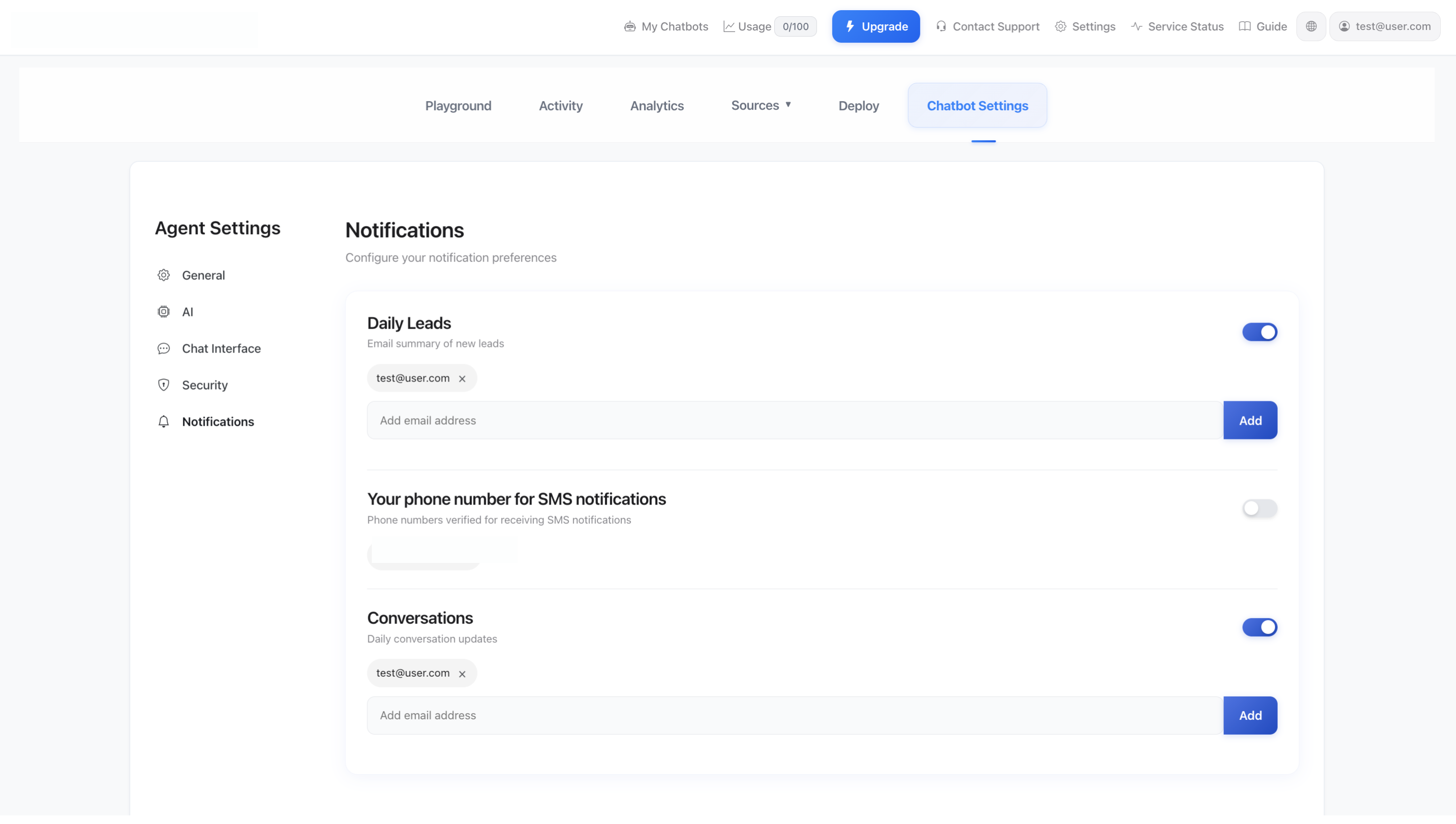 Underretningsindstillinger